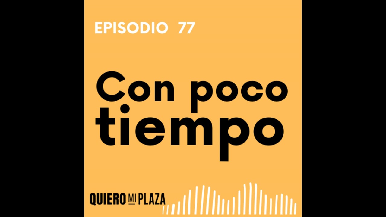 Opositar cuando el tiempo no está de tu lado