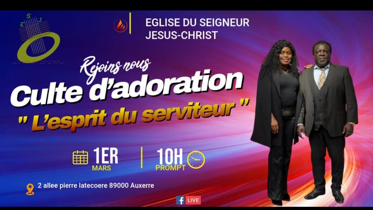 Culte : L'esprit du serviteur avec le Couple Apostolique Nwafo Kamga