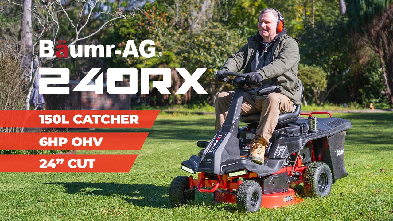 240RX Ride-On Mower | Compact Size, Serious Power