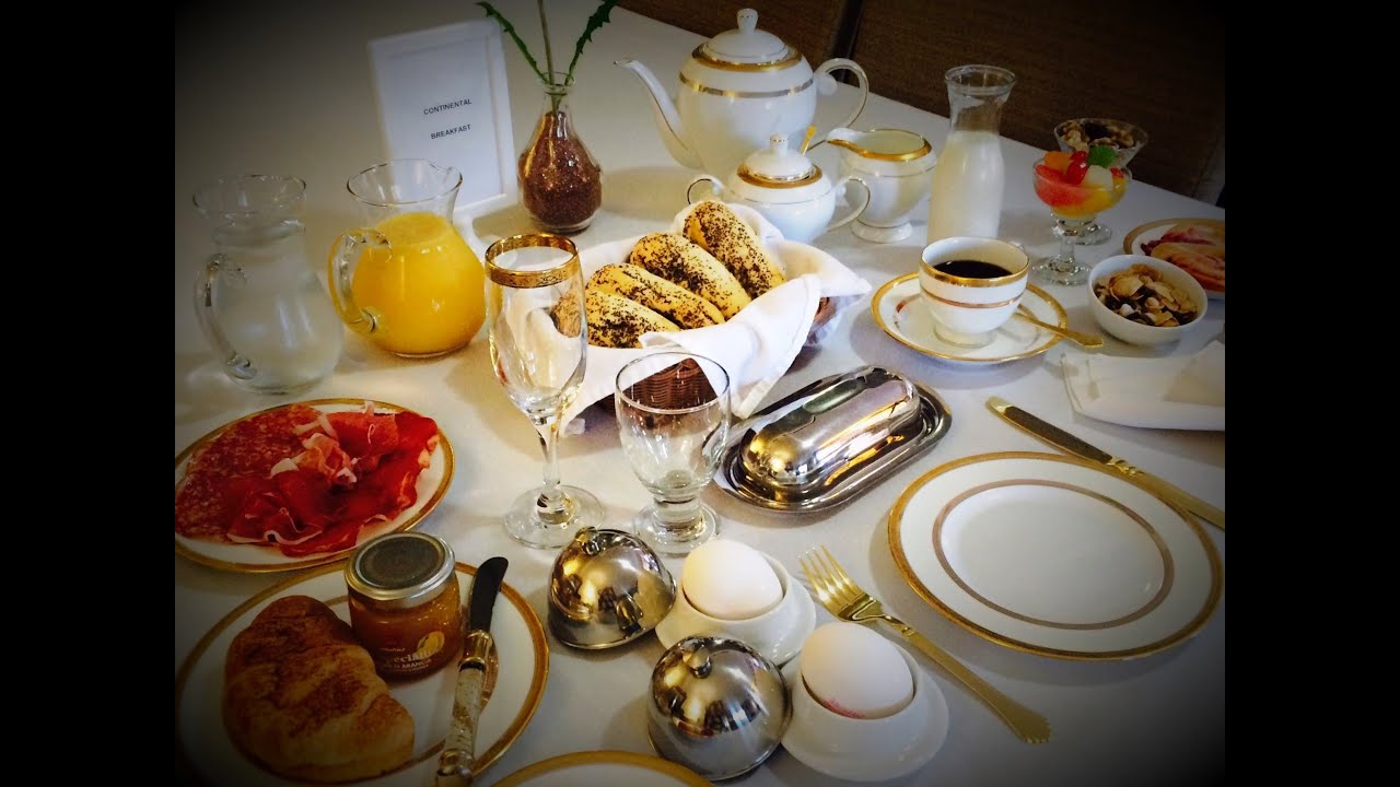 Serving It In Style (Continental Breakfast)