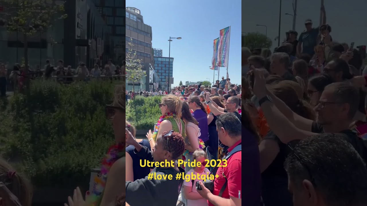 🏳️&zwj;🌈 Utrecht Pride 2023 - Utrecht Canal Parade #utrechtpride #lgbtqia