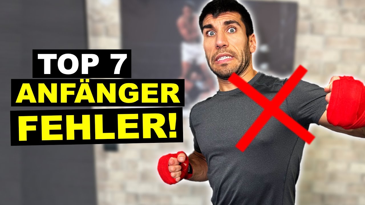 Vermeide diese 7 FEHLER als Anfänger im Boxen! ❌