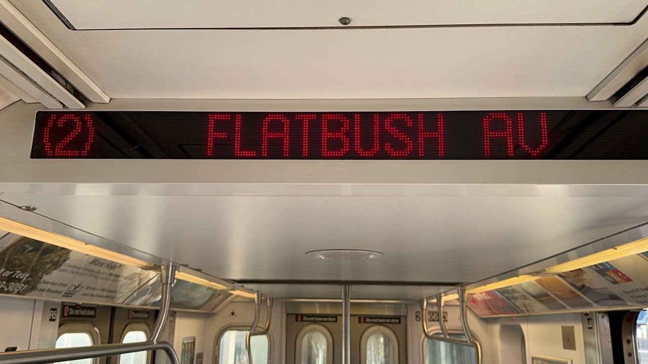 IRT 7 Av Express: R142 (2) Train [Wakefield-241 St to Flatbush Av-Brooklyn College #WFLCL2]