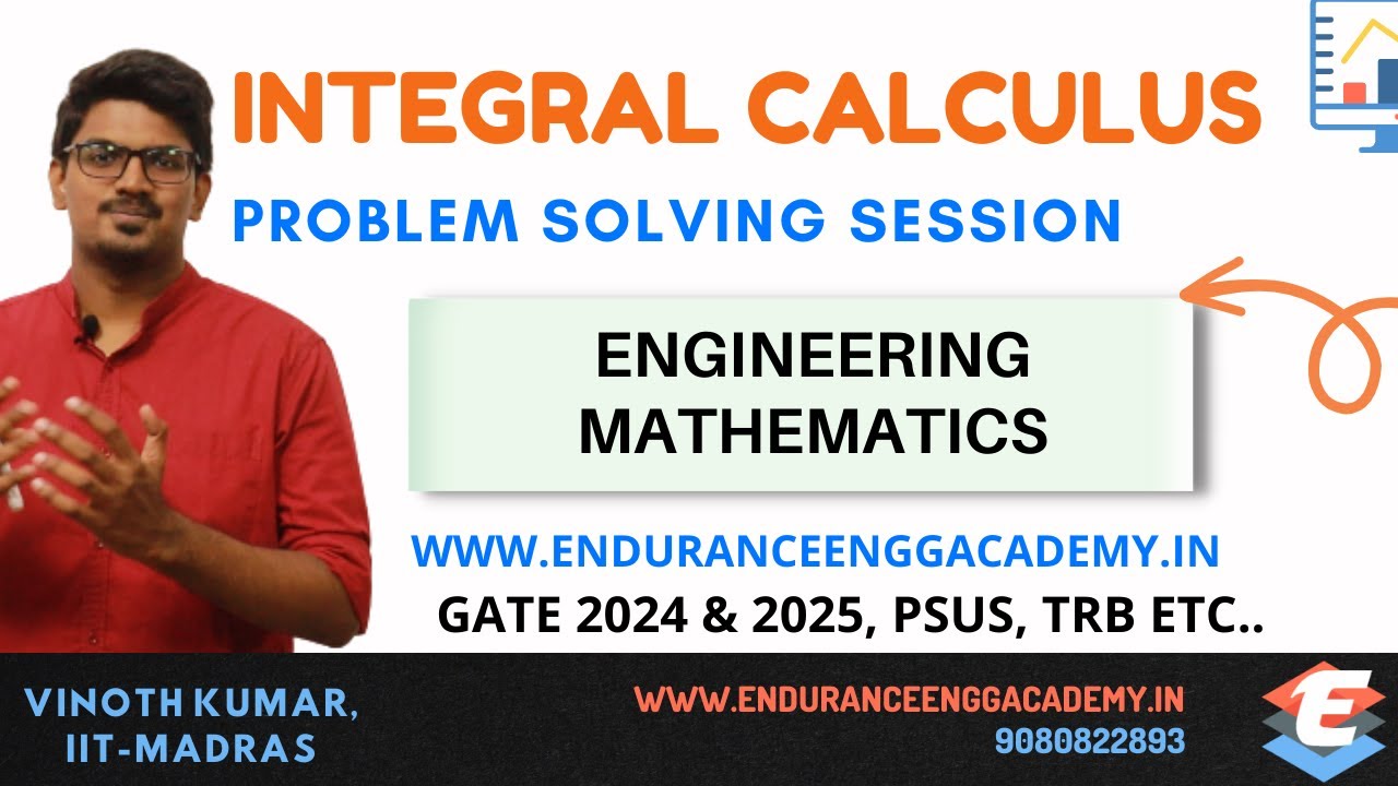 Integral Calculus: Live Problem Solving Session | GATE 2024 | EEA