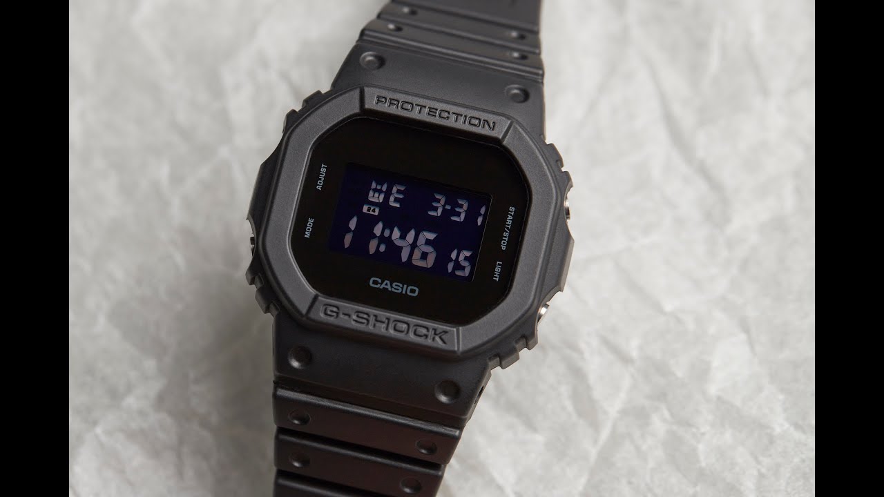 Getting Started with the G-SHOCK DW5600
