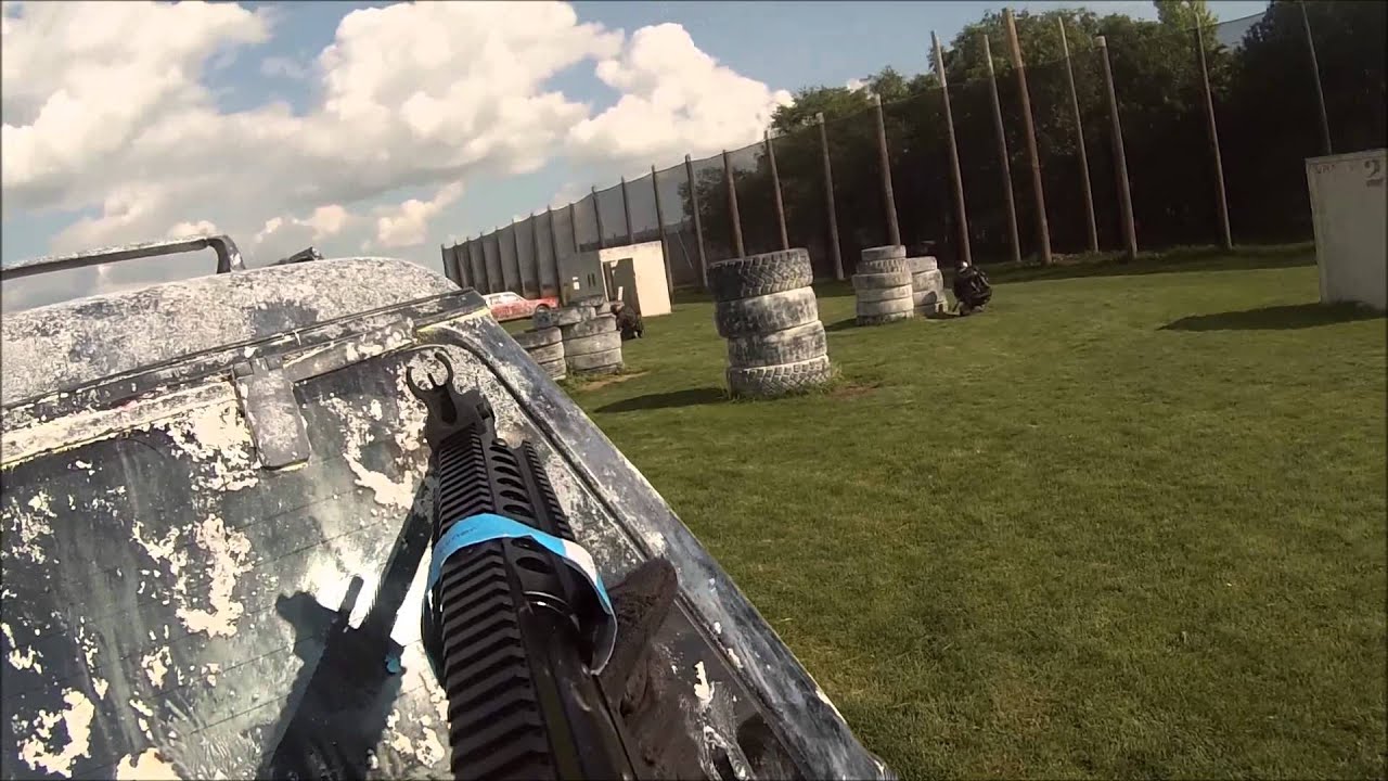 GoPro Paintball: Scarab Arms TGR2 w/ tiberius t8.1