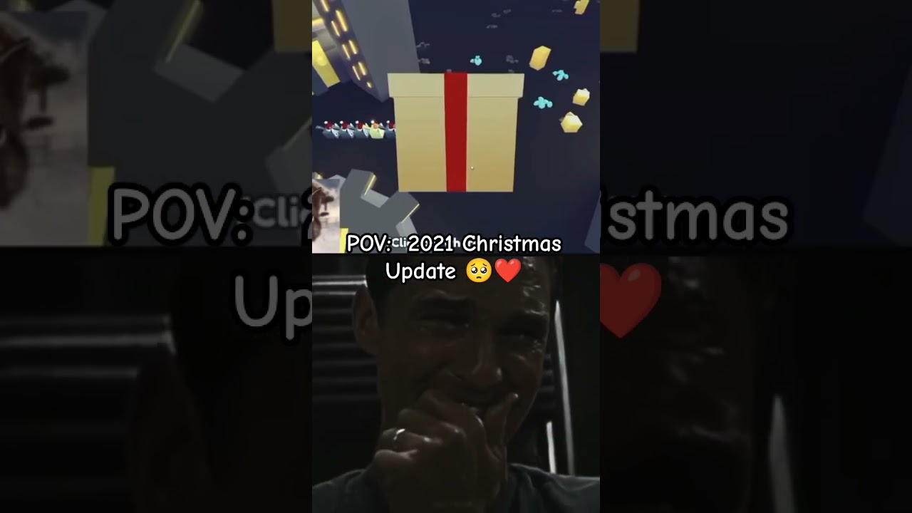 POV: 2021 Christmas Update in Pet Simulator X! #shorts