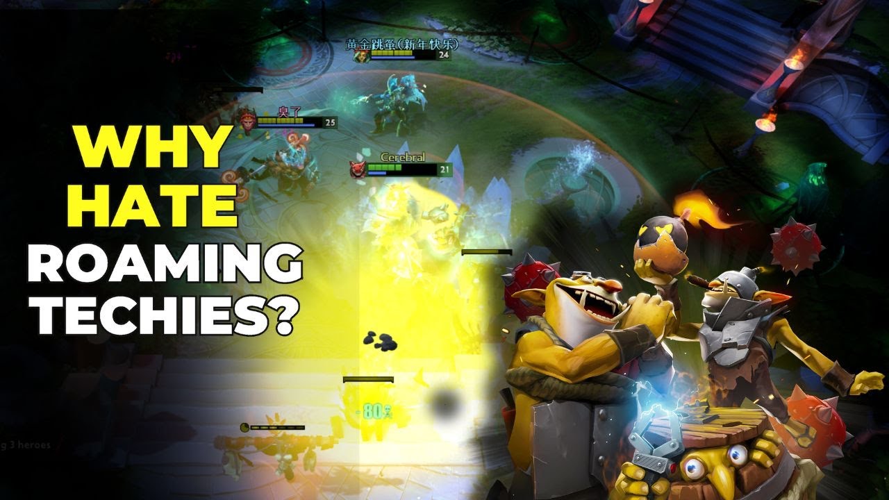 Roaming Techies Takes Over the Game – Unstoppable Explosive Chaos | Dota 2 7.38b
