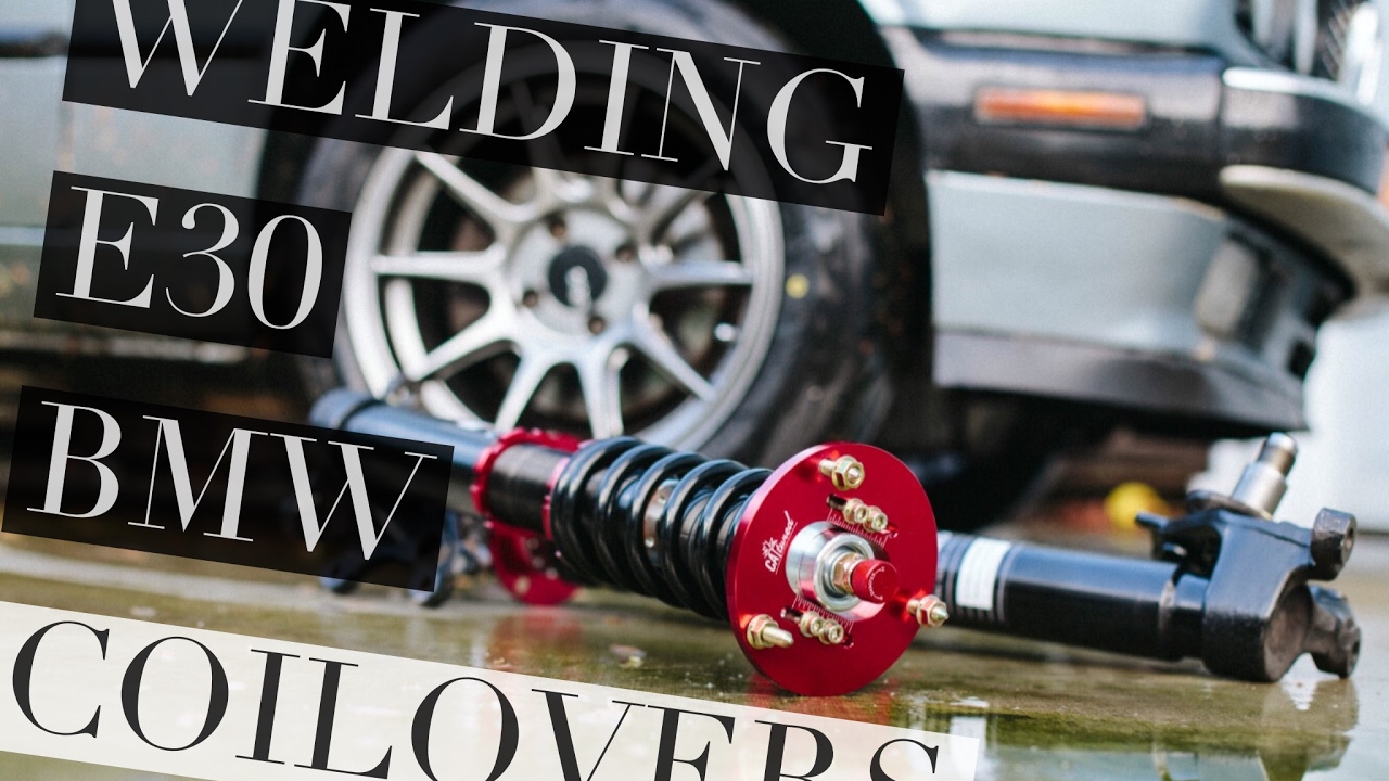 HOW TO WELD BMW E30 COILOVERS BERTY 30 Build Part 12