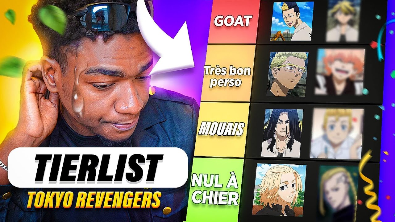TIER LIST TOKYO REVENGERS (vous allez me détester..)