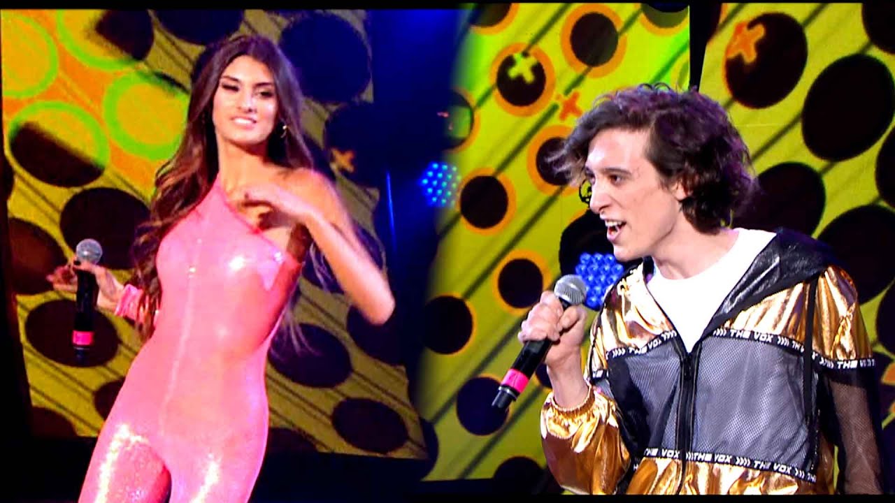 Con mucha frescura, Lola Latorre y Lucas Spadafora cantaron una canci&oacute;n de Tini Stoessel