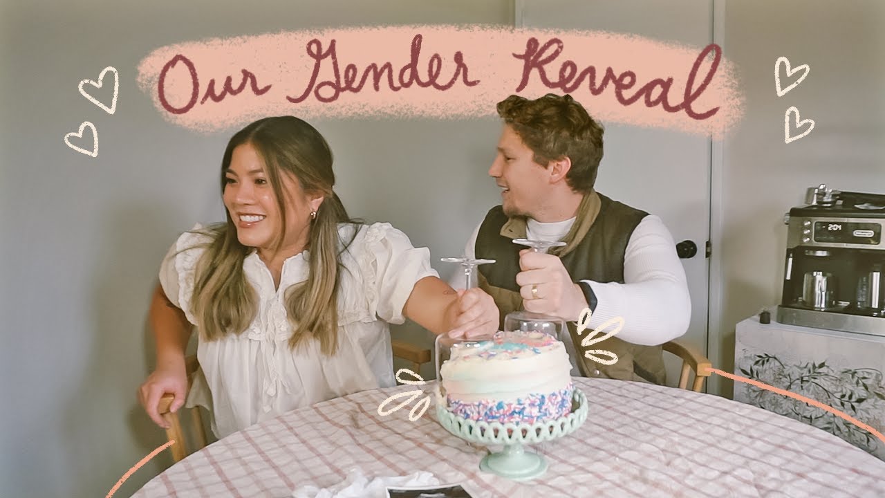 OUR GENDER REVEAL! finding out the gender of our baby... 😯💗💙