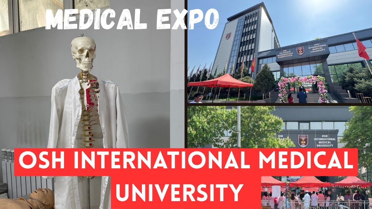 OSH IMU Medico Expo 2025 | Full Tour & Highlights for MBBS Students #oshimu #kyrgyzstan