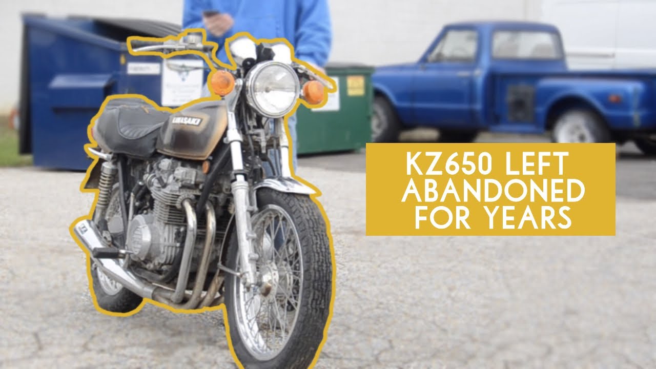 Fixing a 1977 Kawasaki KZ650 (EP1)