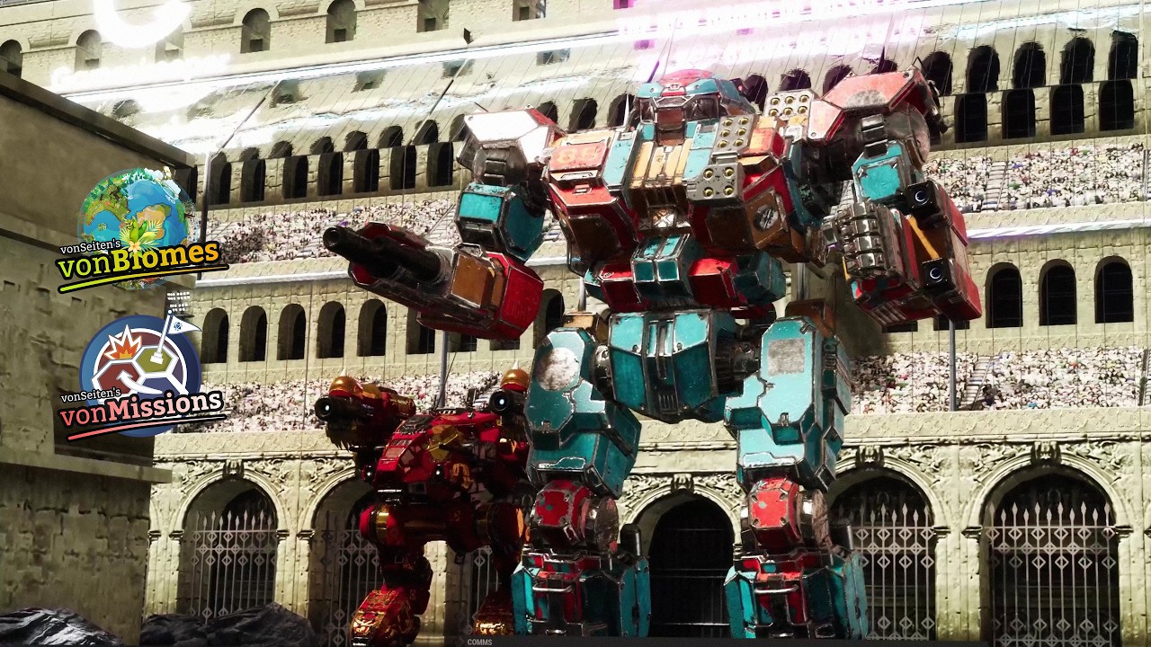 Short Brutal Brawl - this vonMission's Arena in MechWarrior 5 is over quickly when dropping hot gear