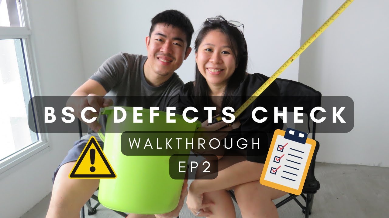 DON'T MISS THIS STEP! DIY BSC Defects Check Process | 4-Room HDB BTO Home Renovation🏠 EP2 | DIY缺陷检查📋