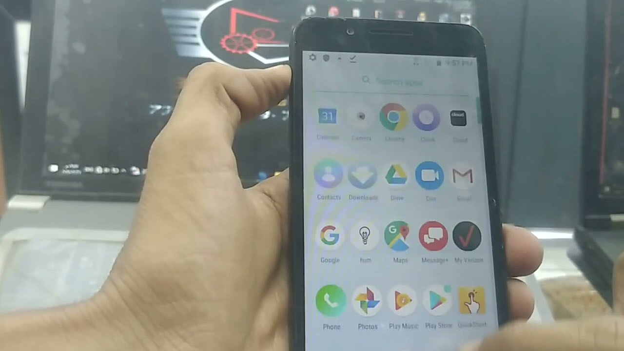 حذف حساب الكاتل TCL-5059s بدون كمبيوتر Alcatel IdealXtra 5059 FRP Bypass Android 8.1.0 Without PC