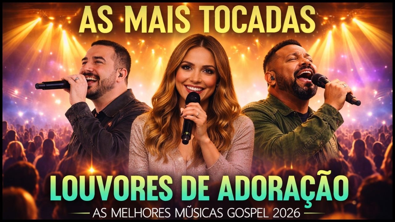 Louvores de Adoração 2026 🙏 As Mais Tocadas | Música Gospel Para Sentir a Presença de Deus