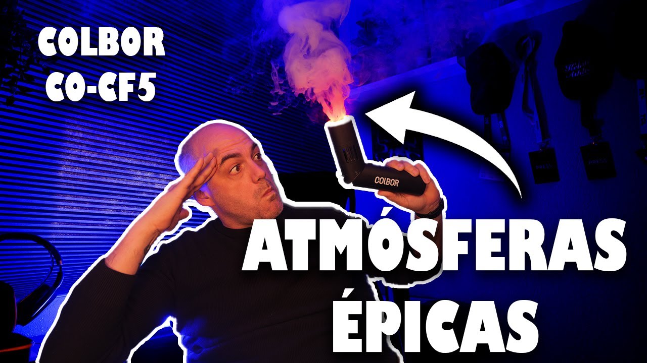 🔥 FOTOGRAFÍAS ÉPICAS con esta maquina de humo. COLBOR CineFlare CF5