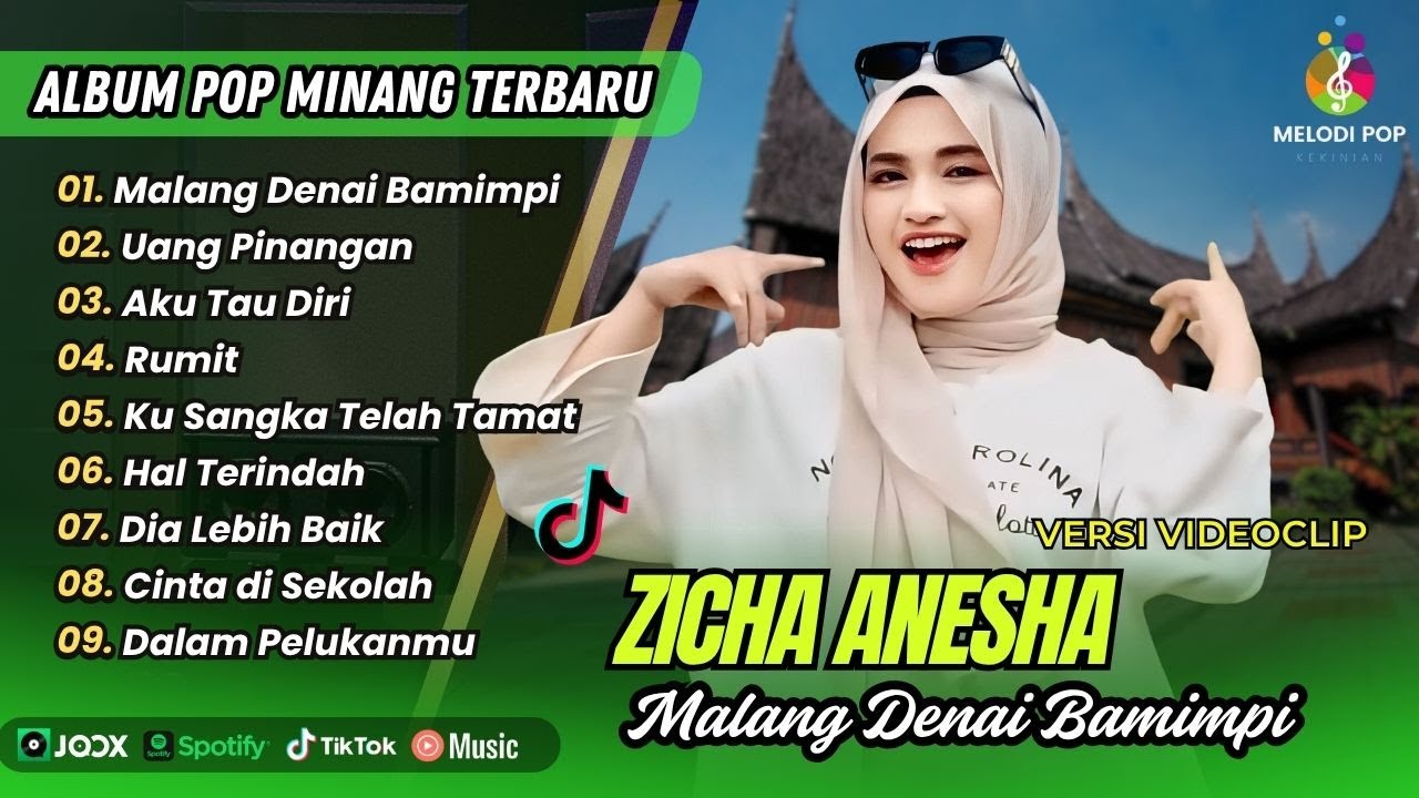 Zicha Anesha - MALANG DENAI BAMIMPI | UANG PINANGAN | AKU TAU DIRI | RUMIT | Remix Minang Version