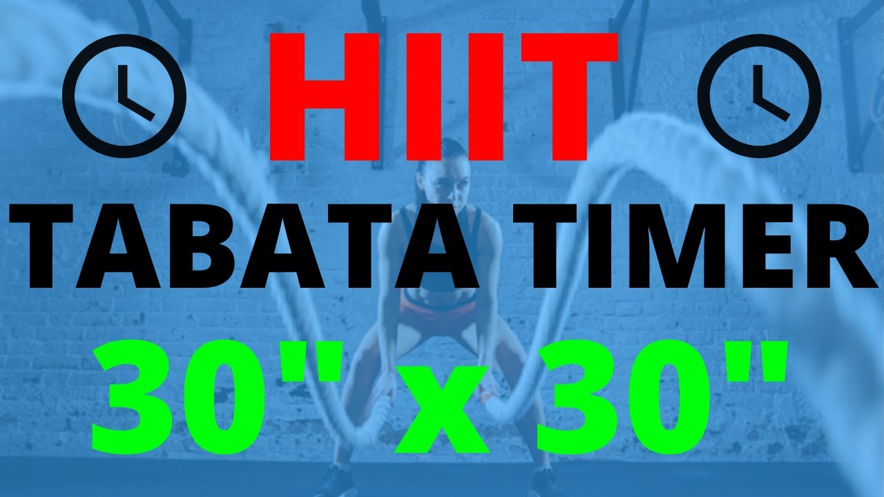 TABATA TIMER 30/30