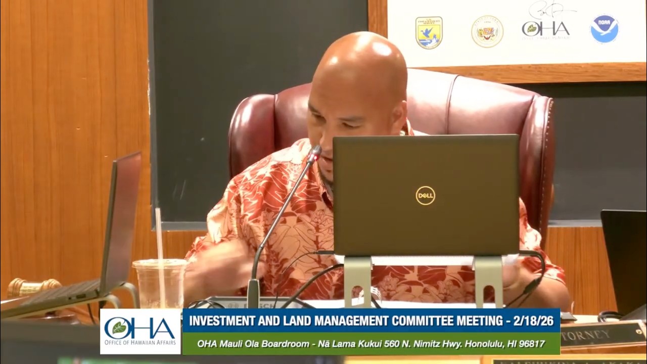 2/18/26 Investments & Land Management (ILM) Committee Meeting