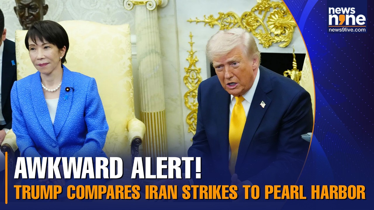 Awkward alert! Trump makes a Pearl Harbor joke while meeting with the Japanese prime minister |WATCH