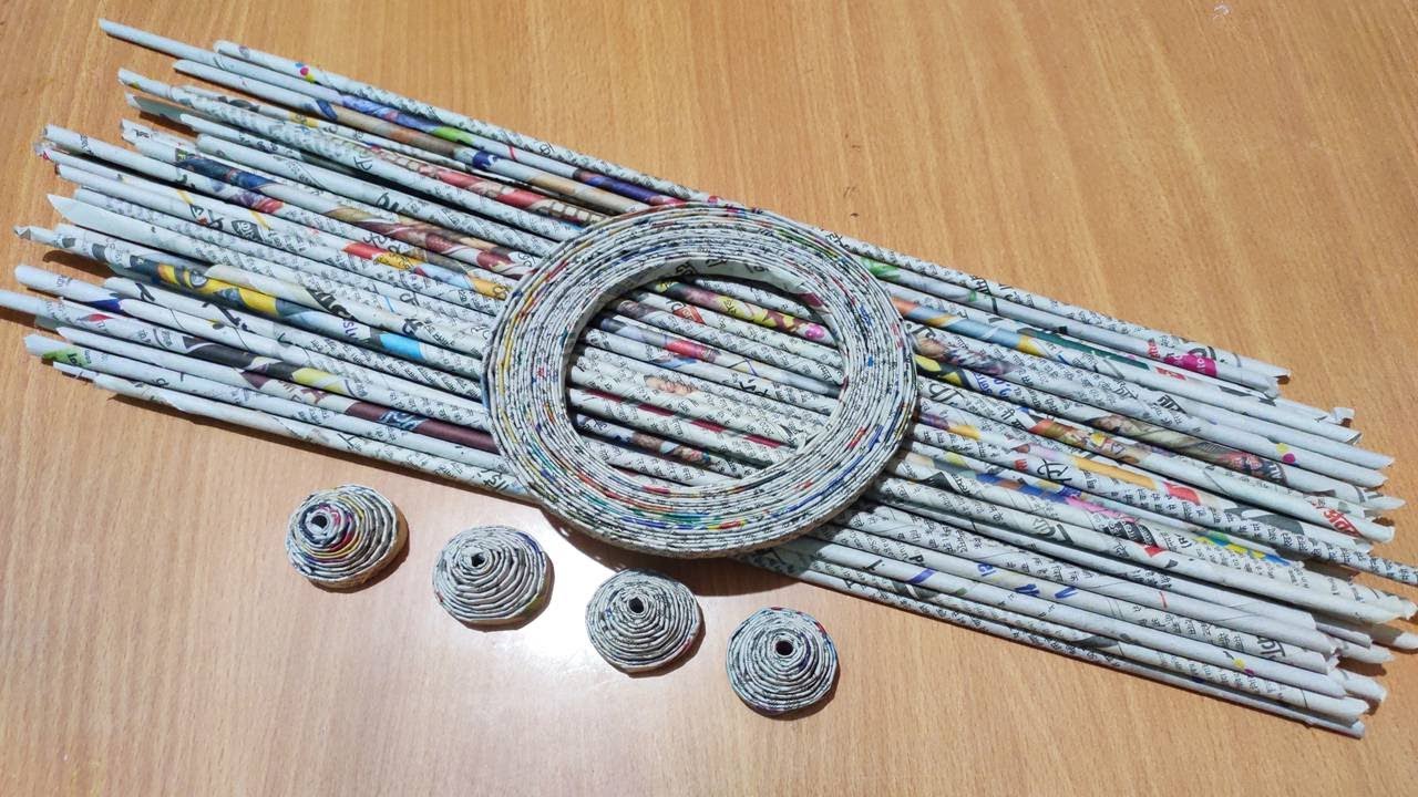 3 Newspaper Craft /Waste Material Craft/Best Out of Waste Newspaper/ Newspaper Craft ideas
