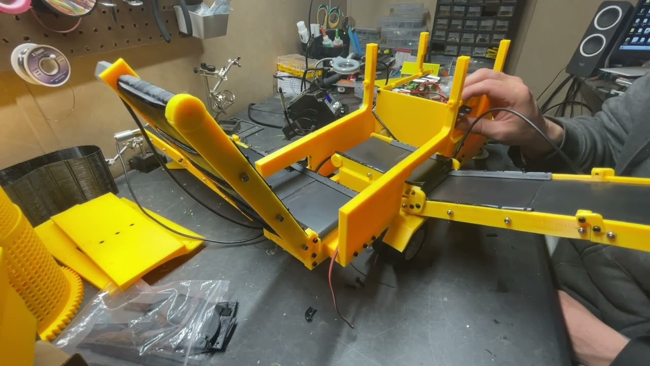 1/14 Portable Topsoil Screener/Trommel Build Video Part 4