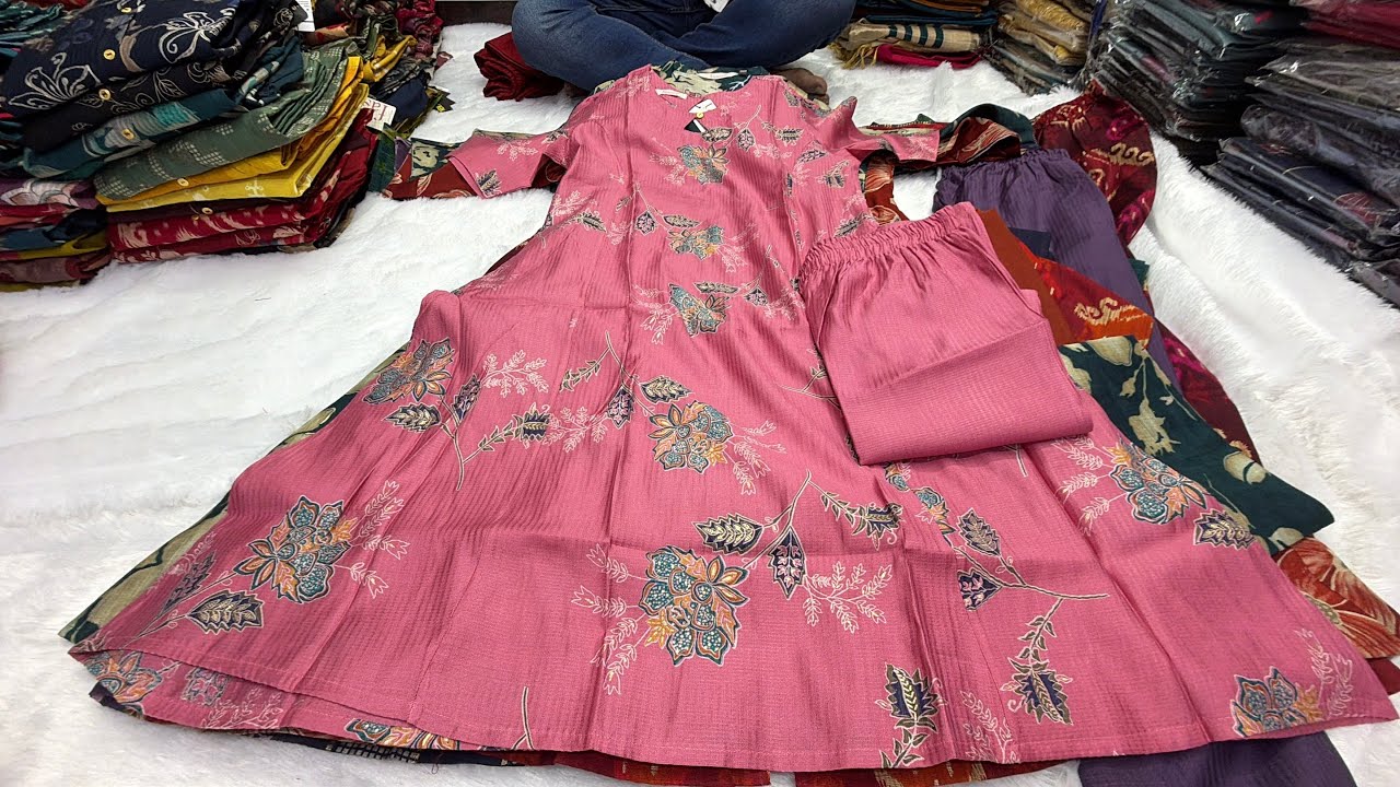 Chickpet Bangalore wholesale designer kurtis & Kurti sets||Single piece courier available 