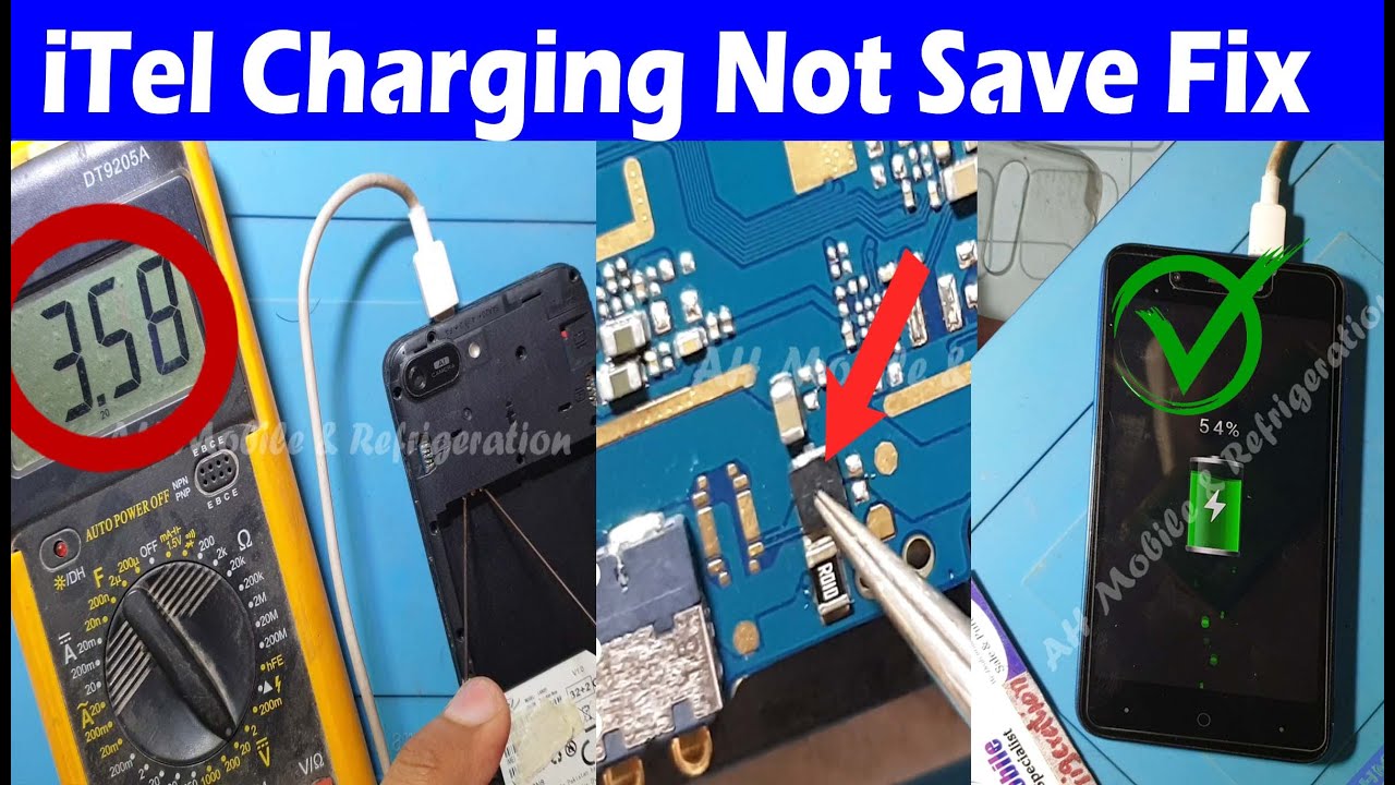 iTel Charging Not Store Problem | iTel A25 (L6002) Not Store