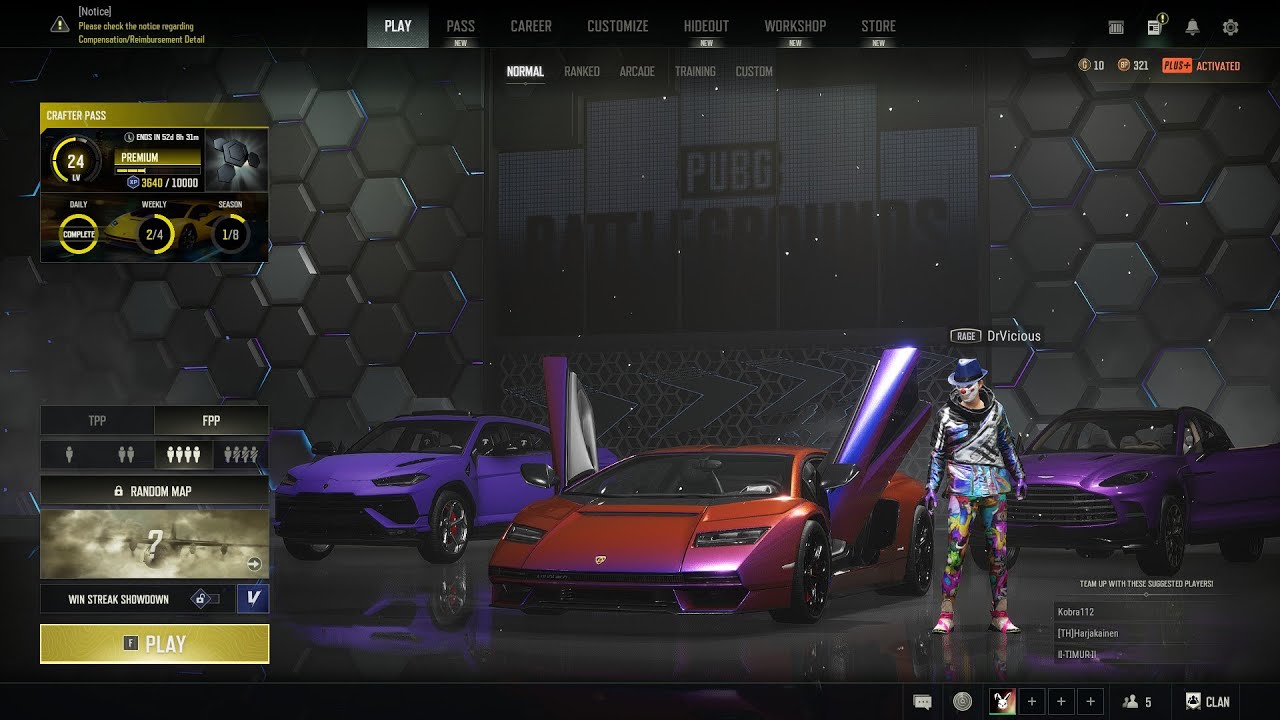 PUBG Update 30.2 Lamborghini Prime Parcel Opening #3 The last dance .