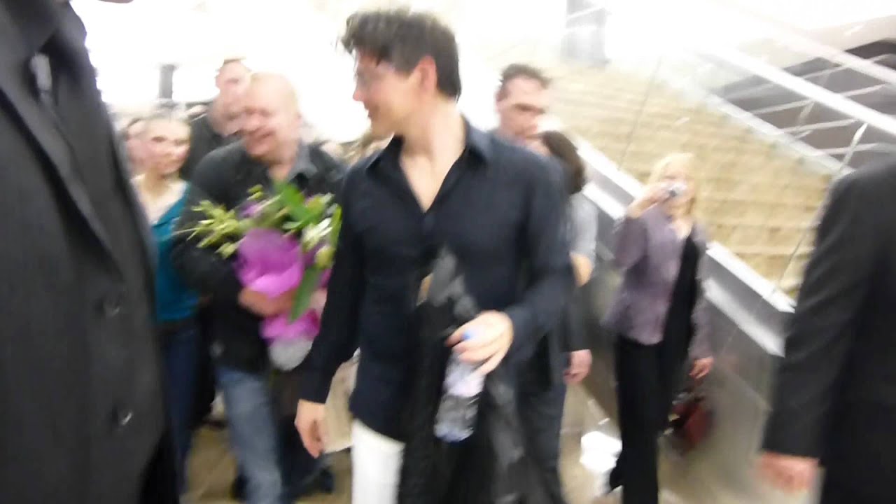 Morten Harket after the concert in Moscow 24.04.2012