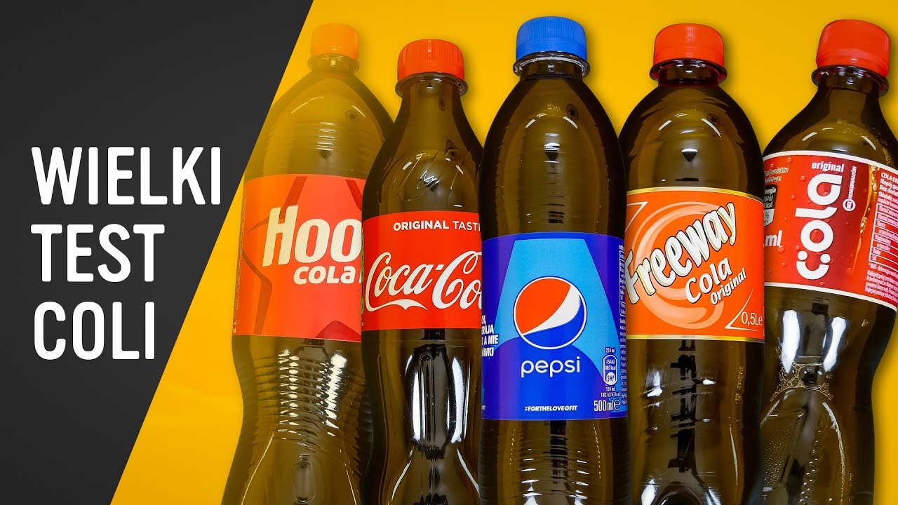 🏆 WIELKI TEST NAPOJ&Oacute;W COLA - Pepsi, Cola z Biedronki, Freeway Cola z Lidla, Hop Cola, Coca Cola