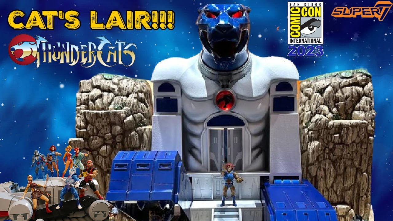 Feel The MAGIC Hear The ROAR! Super7 Thunderscats Ultimates CAT'S LAIR! SDCC First Look & REACTION!