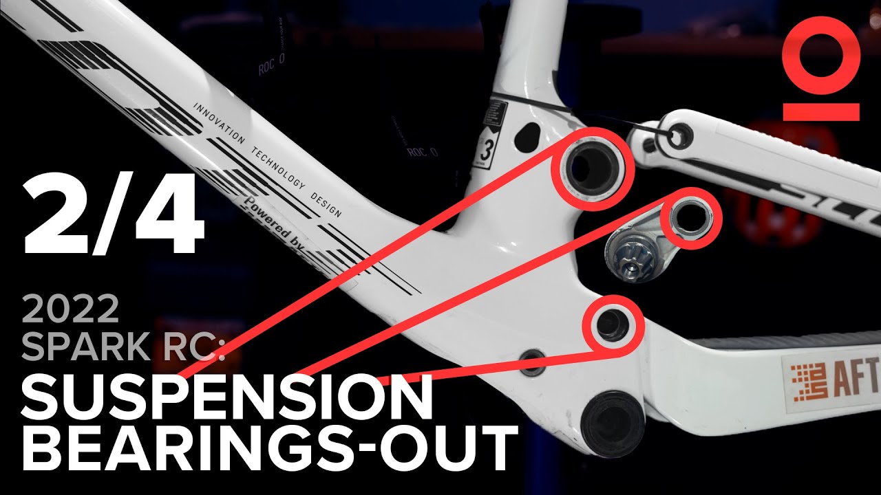 Suspension Bearings Removal - Scott Spark RC Maintenance