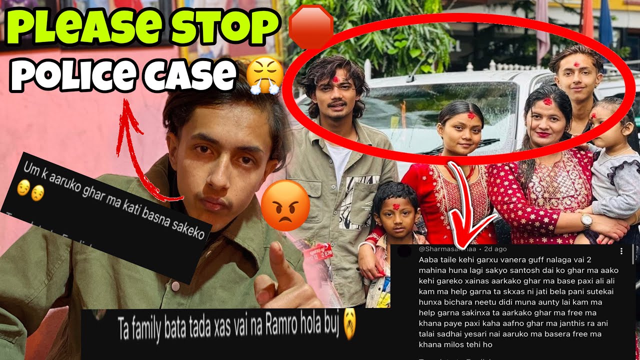 Socheko theyna mero family lai khatra huncha vanera😭plz stop 🛑 