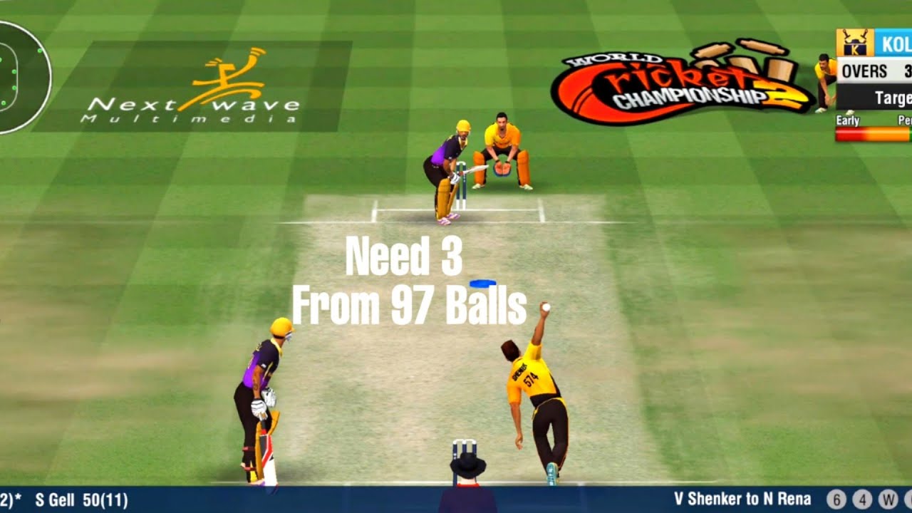 IPl 8th Match Kolkata Knight Riders VS Sunrisers Hyderabad Wcc2 Gameplay