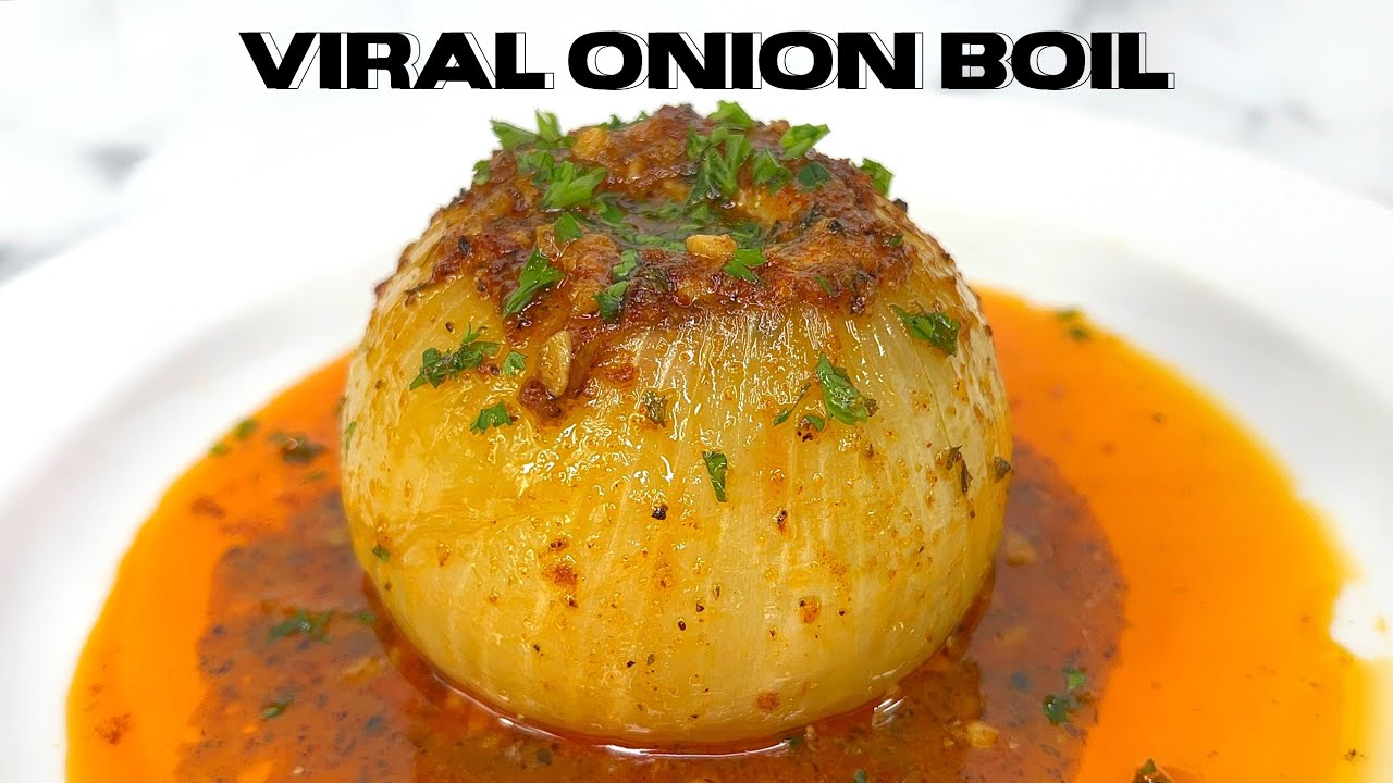 HOW TO MAKE THE VIRAL ONION BOIL!
