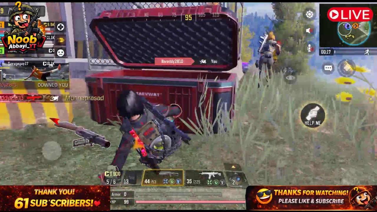 🔴 LIVE | Noob Gameplay 😄🔥 | CODM & Fun | NoobAbbayi_YT #LiveGaming #CODMRanked #TeluguLive