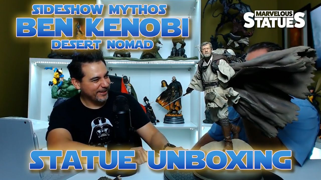 Sideshow Mythos Obi-Wan Kenobi Statue UNBOXING A Marvelous Statues Story