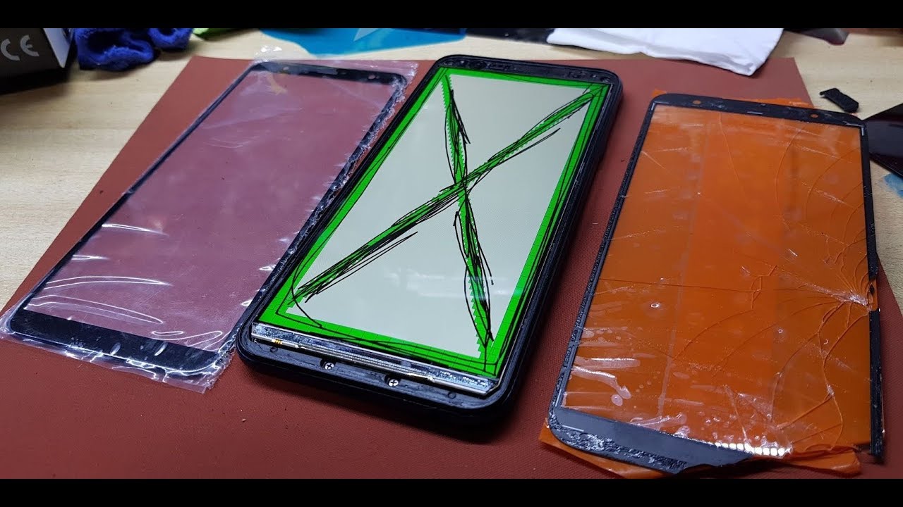 طريقة تغيير زجاج حماية سامسونج Samsung j4plus j415fn Display Replacement Screen Repair