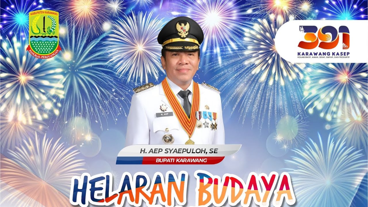 🔴 [ LIVE ] HELARAN BUDAYA HUT KARAWANG 391 TAHUN 2024