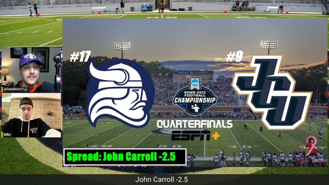 D3 Spread Option Quarterfinal Playoff Games