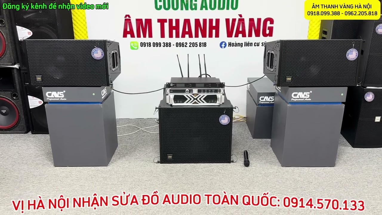 MUỐN &Acirc;M THANH HO&Agrave;N HẢO TH&Igrave; MUA LOA ARRAY THẾ N&Agrave;Y NH&Eacute;