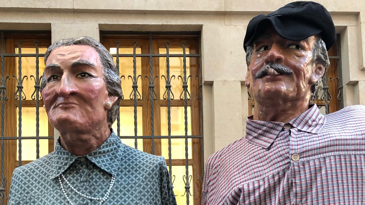 Cercavila dels gegants de Mont-roig del Camp (Festa Major de Sant Miquel 2024)