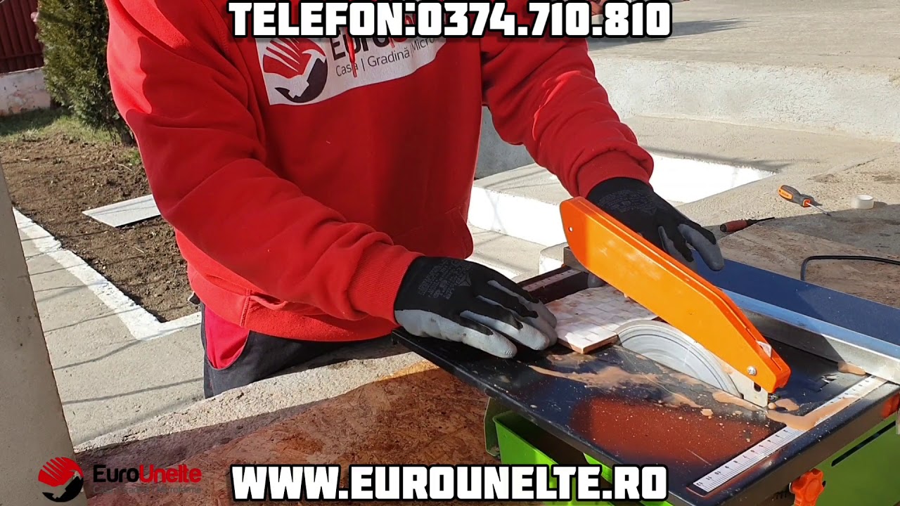 MAȘINĂ DE TĂIAT GREȘIE ȘI FAIANȚĂ PROCRAFT PF1000/180