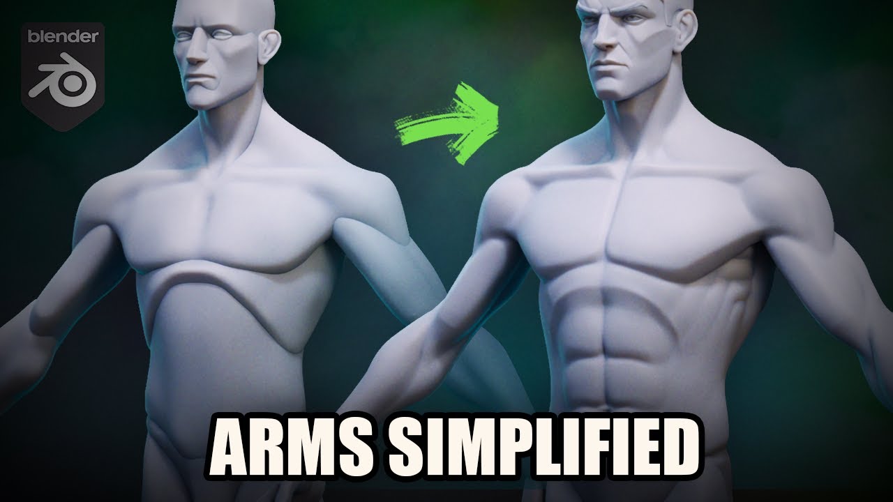Stop Overcomplicating Anatomy: Stylized Arms Made Easy