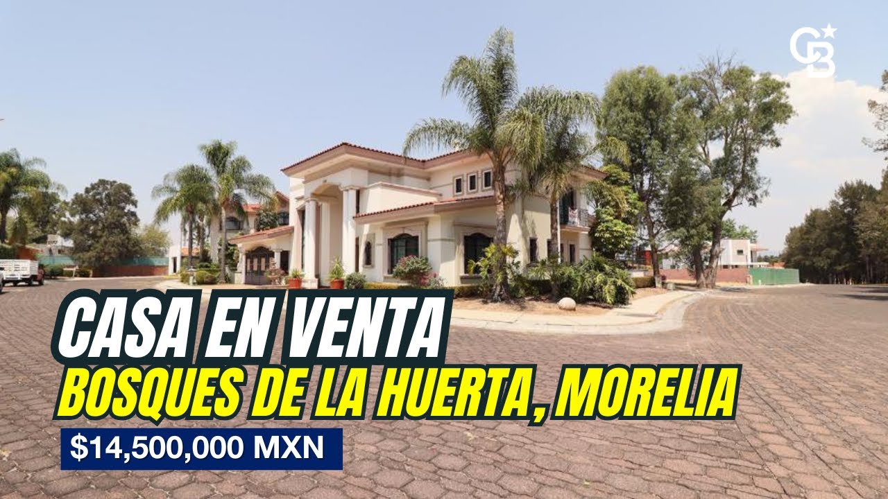 Casa de lujo en venta en Bosques de la Huerta,  Morelia |Elegancia y seguridad