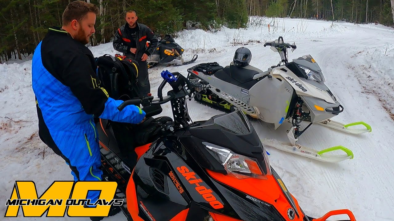 First UP Snowmobile Trip This Year!